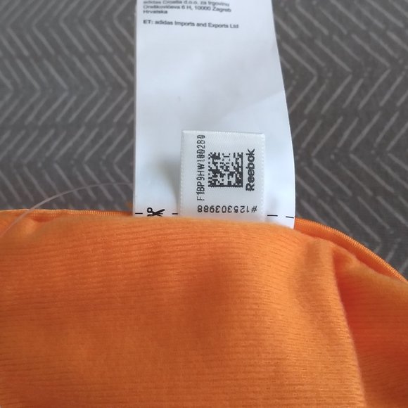 🆕 Reebok Men's Workout Ready Meet You There Shorts, High Vis Orange, NWT, Auth. - Picture 12 of 12